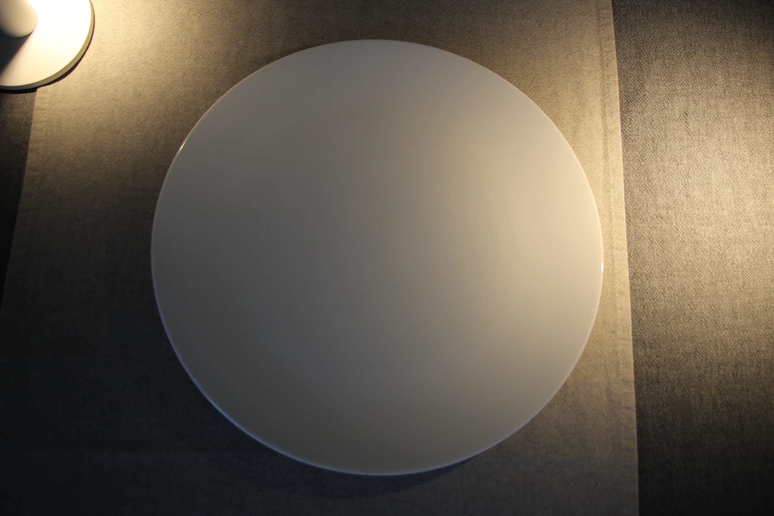 Bord plat met rand